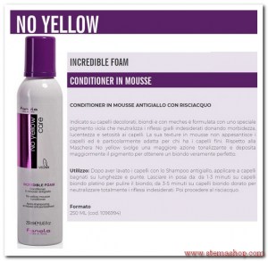 NO YELLOW MOUSSE